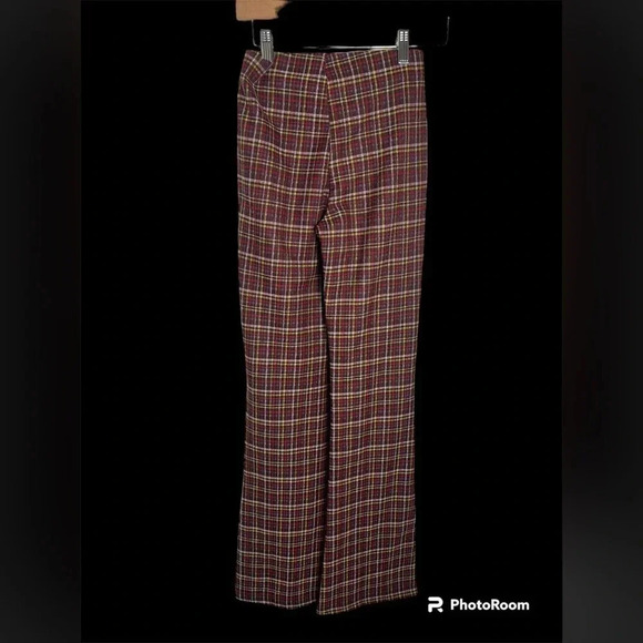 Urban outfitters flared plaid pants Size XS - Picture 2 of 5